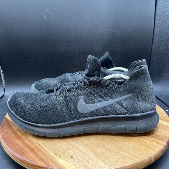 Nike Other - Nike Free RN Flyknit Men's Size 9.5 Running Shoes Black Sneakers